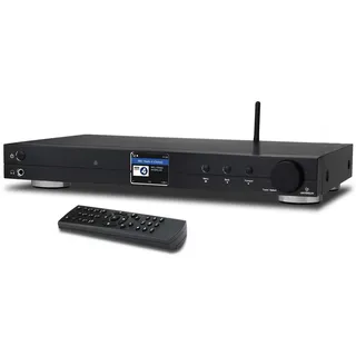 Universum IR 500-21 Internet Tischradio Internet, DAB+, UKW Bluetooth®, WLAN, Internetradio Inkl. Fernbedienung, Weckfunktion