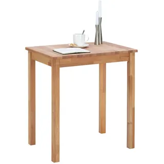 Carryhome Esstisch , Buchefarben , Holz , Buche , massiv , rechteckig , eckig , 50x75x70 cm , in verschiedenen Größen erhältlich , Holzmöbel, Holztische, Esstische Holz, Massivholztische