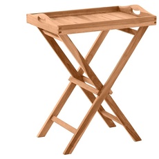 Bild von Serviertisch Teak natur 60x40 cm - | | |