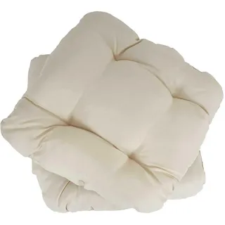 MCW Sitzkissen Milano eckig Beige 2er-Set , Textil , 38x41x8 cm , Heimtextilien, Wohntextilien, Sitzkissen