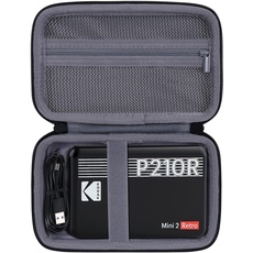 co2CREA Hart Reise Schutz Hülle Etui Tasche für Kodak Mini Shot 2 Retro C210/ Mini 2 Retro P210/ Mini 2 HD/Mini Shot/Mini PM210 Wireless Mobile Instant Fotodrucker, Nur Hülle