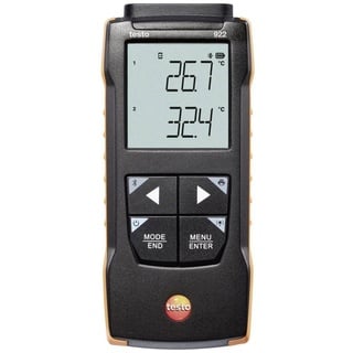 TESTO 922 Temperatur-Messgerät -50 - +1000°C Fühler-Typ K