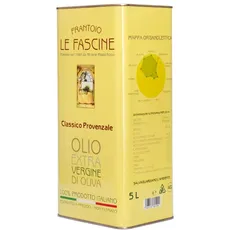 Le Fascine 100% italienisches Pugliese Natives Olivenöl Extra aus provenzalischen Oliven (5 Liter Dose)