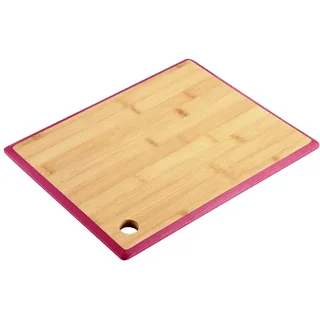 KESPER | Schneidbrett, Material: Bambus, Maße: 35 x 26 x 1,5 cm, Farbe: Braun, Beere | 58284
