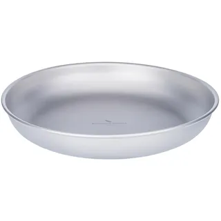 Boundless Voyage Titan Camping Teller Geschirr Untertasse Leichtes rundes Geschirr Set Stapelbare Servierplatten Pasta Teller Reise Outdoor Home Küche Geschirr Set Ti1120T