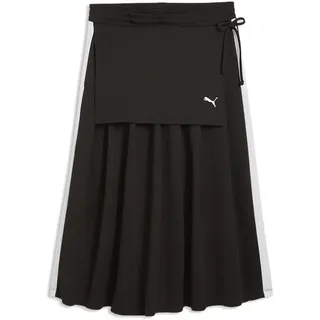 Puma Select T7 Pleated Midirock - Puma Black - L