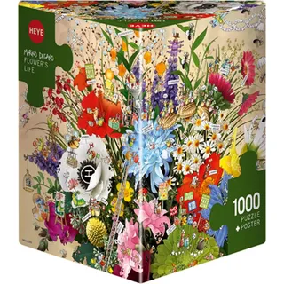 Heye Flower's Life Triangular 1000 Teile