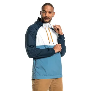 Schöffel Übergangsjacke Portland Hoody (Halfzip) ozeanblau Herren