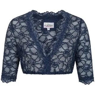 Nübler Dirndlbluse »Dirndlbluse 3/4 Arm Laura«, blau