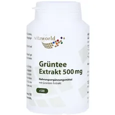 Bild von Grüntee Extrakt 500 mg Kapseln 120 St.
