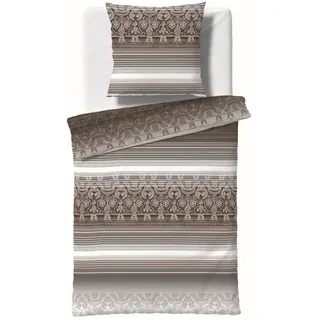 FLEURESSE Bettwäsche Aspen, braun