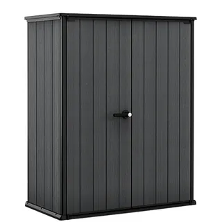 KETER Cortina Alto - Gartenschrank - 140x73.6x170.4 cm