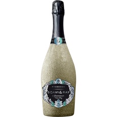 SCAVI & RAY Prosecco Spumante DOC Glitzer Champagner Bling Bling - fruchtig, frischer und extra trockener Schaumwein - Perfekt geeignet für Schaumwein-Cocktails (1 x 0.75 l)