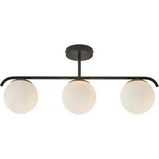 Nordlux Hängeleuchte »GRANT« E14 Mundgeblasenes Glas, Textil Kabel, schwarz