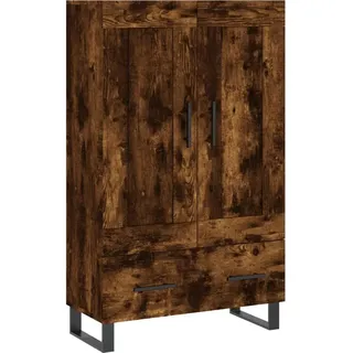 vidaXL Highboard Räuchereiche 69,5x31x115 cm Holzwerkstoff