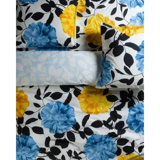 Essenza Wendebettwäsche »Bloom with a view, 100 % Bio_Baumwollperkal« 2 Stk. tlg., weiß