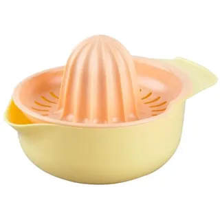 Fackelmann 17041 Manuelle Zitruspresse gelb