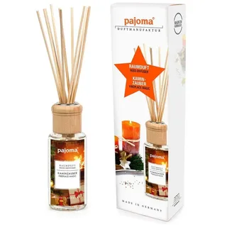 Pajoma pajoma® Raumduft 100 ml inkl. Duftstäbchen, Kaminzauber Flüssigkeit