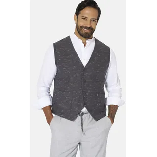 Sweatweste JAN VANDERSTORM "Sweatweste AHLMANN", Herren, Gr. L, grau (dunkelgrau), Obermaterial: 95% Baumwolle CO. 5% Polyester COOLMAX PES(Coolmax)., Westen Sweatweste