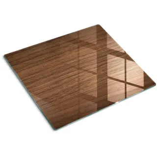 Tulup Glasplatte 60x52 cm Holz , Glas , 60x0.4x52 cm , Küchen, Küchenelektrogeräte, Herde, Herdabdeckplatten