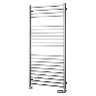 Rohrförmige Badezimmerarmatur Isan Quadrat INOX 805/600 MINI EDELSTAHL DXQU0805060