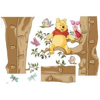 KOMAR Deko-Sticker Winnie The Pooh Size 100 cm x 70 cm