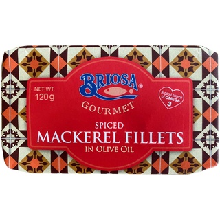 Briosa Makrelenfilets, gewürzt, 120 g