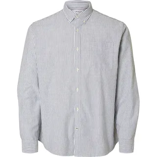 Selected HOMME Langarmhemd »SLHREG-MAT OX LS SHIRT D«