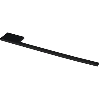 Fackelmann Handtuchhalter Vierkant 36 cm Schwarz