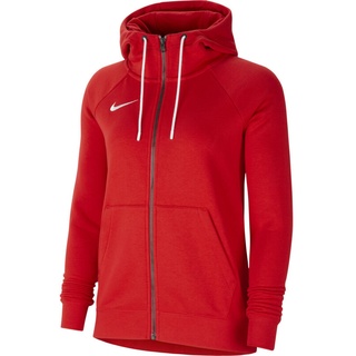 Nike Park 20 Fleece Kapuzenjacke, University Red/White/White, XS