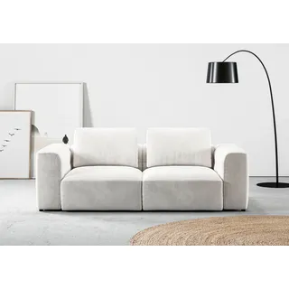Home affaire 2-Sitzer »Cushid« Modulsofa, bestehend aus 2 Teilen, Breite 218 cm, weiß