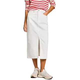 Pepe Jeans Pl901186 Midi Jeansrock - Denim TC0 - L