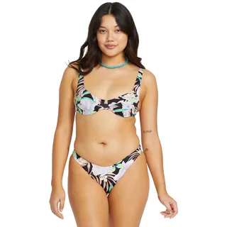 Bade-Shirt BILLABONG "Shadow Tropic", Damen, Gr. M, bunt (multi), Obermaterial:78% Nylon 22% Elasthan., Bikini-Oberteile Bade-Shirt