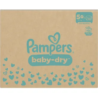 Pampers Baby-Dry Gr. 5+ (12-17 kg) 168 St.