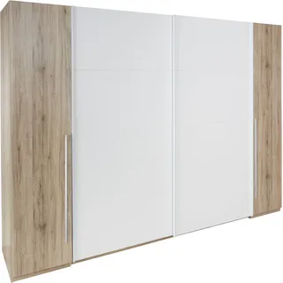 SchlafKONTOR Schwebetürenschrank »Match« mit Dreh- und Schwebetüren
