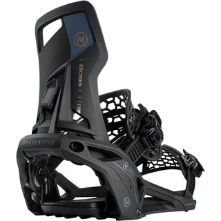 Nidecker Supermatic Snowboardbindung 2025, Größe: M, Farbe: Escape Cyan