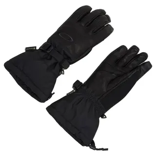Oakley Apparel Ellipse Goatskin Gauntlets Handschuhe - Blackout - XS