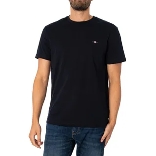 GANT D1 Tonal Archive Shield Kurzarm-T-Shirt Black 2XL