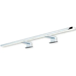 SOTECH LED Spiegelleuchte AALTO 13W 230V neutralweiß 4000 K Länge 800 mm | Badleuchte chrom poliert IP44 geprüft Anbauleuchte Leuchte