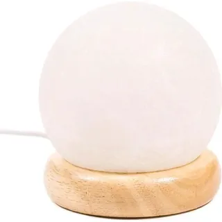 Mini Mood Salzlampe Kugel USB LED -- 450 g, 9 cm online bestellen - Orange