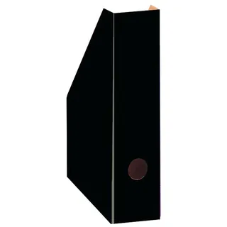 Landré Stehsammler Color schmal, 70 x 225 x 300 mm, schwarz Karton, DIN A4, 1 St.