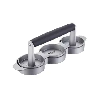 Westmark Burgerpresse Ø 6,5 cm Aluminium/Kunststoff Silber/Schwarz
