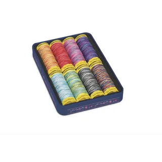 Gütermann Creativ Deco Stitch 70 Nähgarnbox - 3D-Garne für Dekorative Nähte und Stickereien, Polyester, 8 x 70m - 1 Set