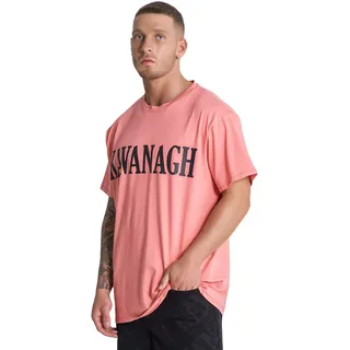 Gianni Kavanagh Herren Peach Kavanagh Oversized Tee T-Shirt, pfirsich, XS