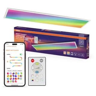 Osram SMART PLANON MAGIC LED Panelleuchte, weiß, 36W, 3600lm, 36W/RGB+827-865 1200X300mm WIFI