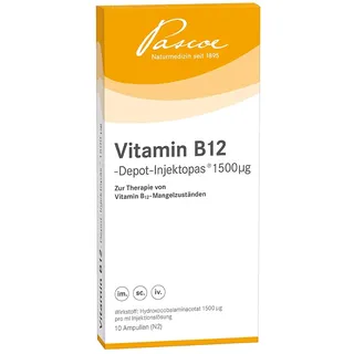 Pascoe Vitamin B12 Depot Injektopass 1500 μg Ampullen 10 St.