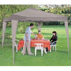 WERKA PRO Faltbares Partyzelt Farbe Taupe 3x3m Werkapro