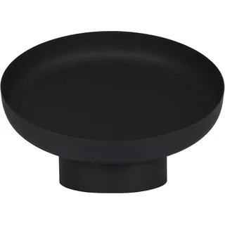 Esschert Design Feuerschale Schräglage Schwarz Stahl FF402 - Schwarz