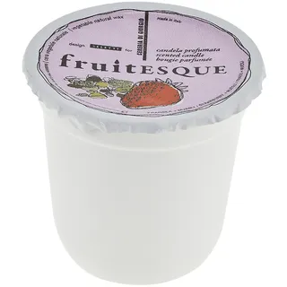 Cereria di Giorgio fruitesque Duftkerze im Topf Joghurt, Wachs, Pink, 7 x 7 x 7 cm
