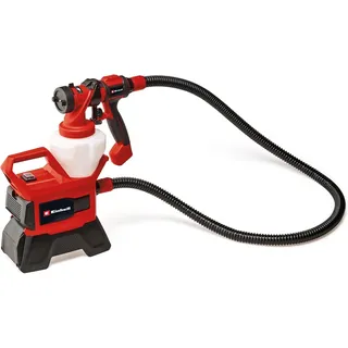 Einhell Farbspritzpistole TE-SY 18/90 Li-Solo 18 V, 1000 ml/min Förderleistung, 1200 ml Behälter, rot/schwarz